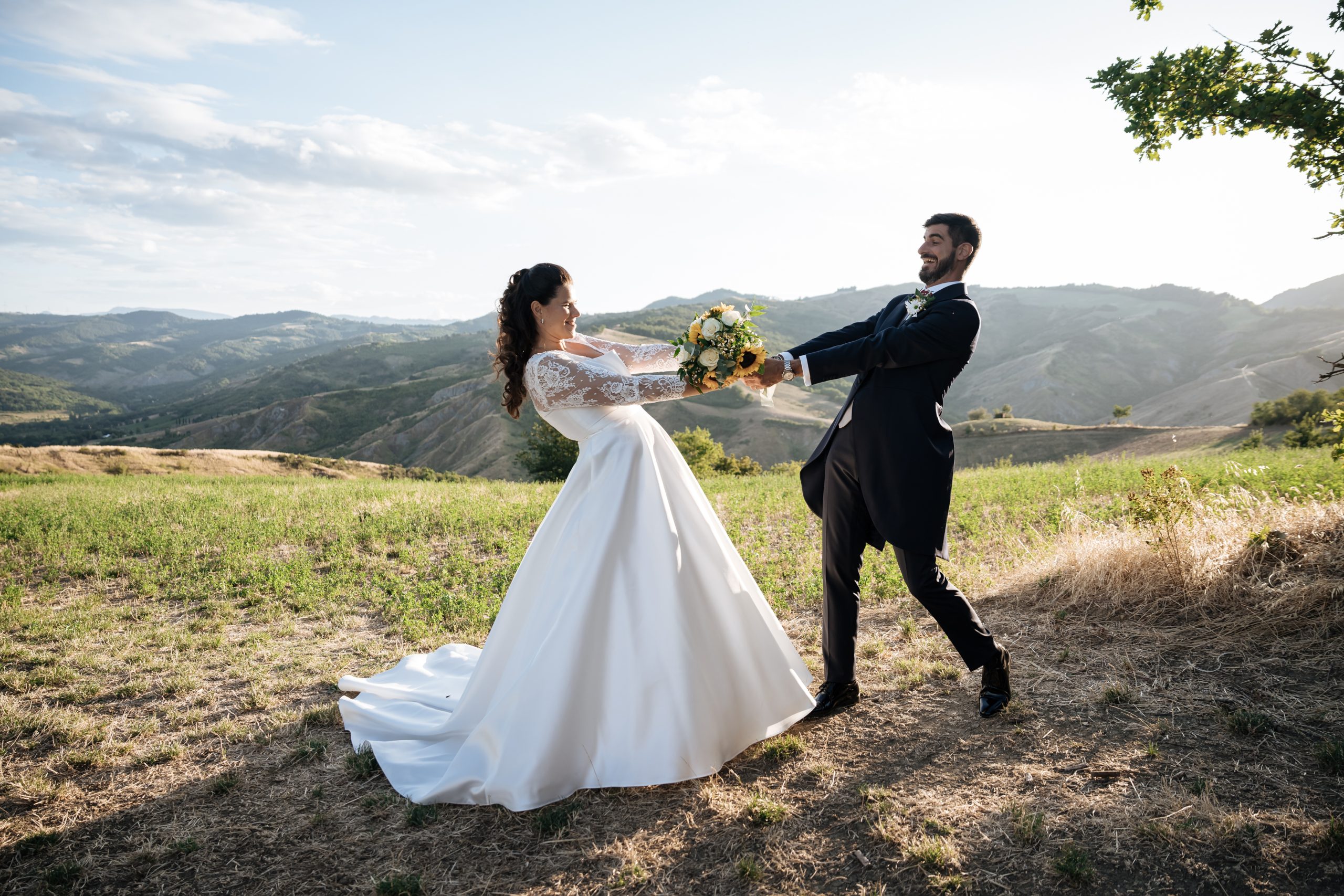 在博洛尼亚别墅举办的豪华婚礼